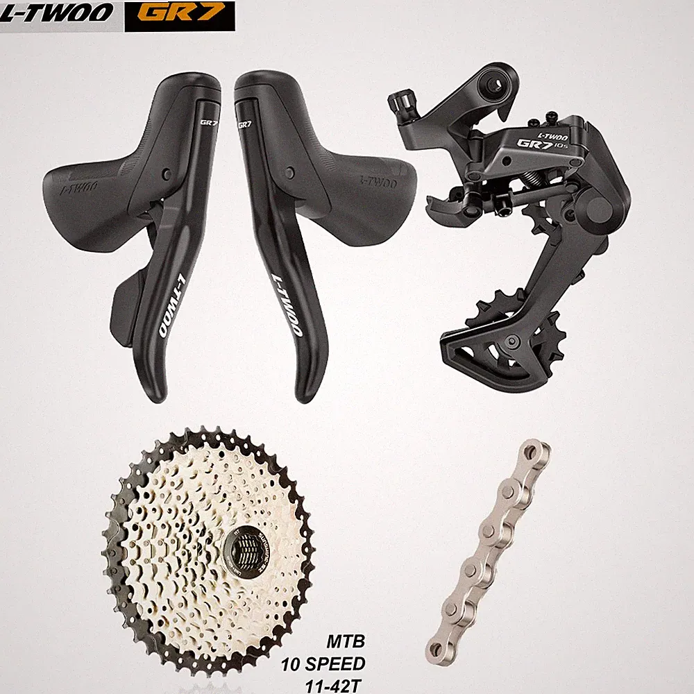 LTWOO GR7 1x10 Speed Gravel Bike Groupset Shifter Rear Derailleur Cassette Chain