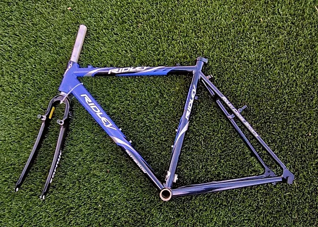 Ridley Crossbow CX Cyclocross 7005 T6 Alloy Frameset 50cm w Zornyc CF Fork